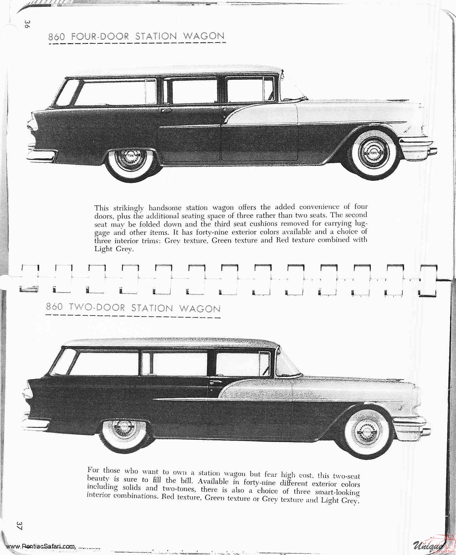 1956 Pontiac Facts Book Page 100